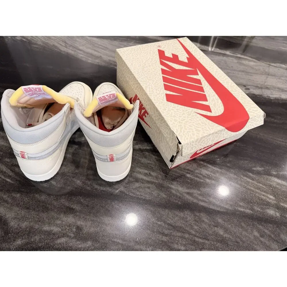 Nike Air Jordan 1 High OG Sail University Red Size 13 DZ5485-160 OG Box DS